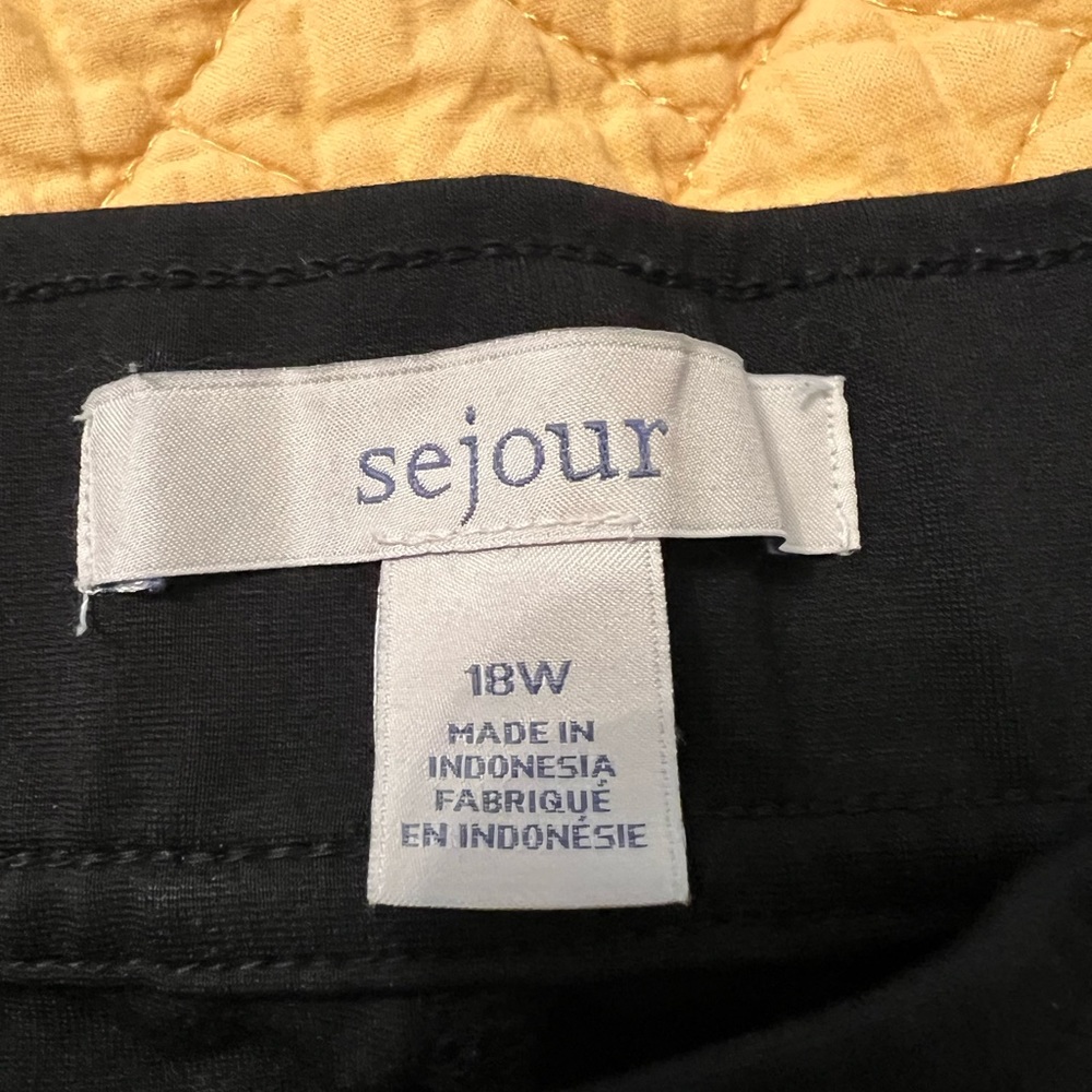 🌸 🌼 🌺  Sejour leggings Black 18W - Picture 4 of 5